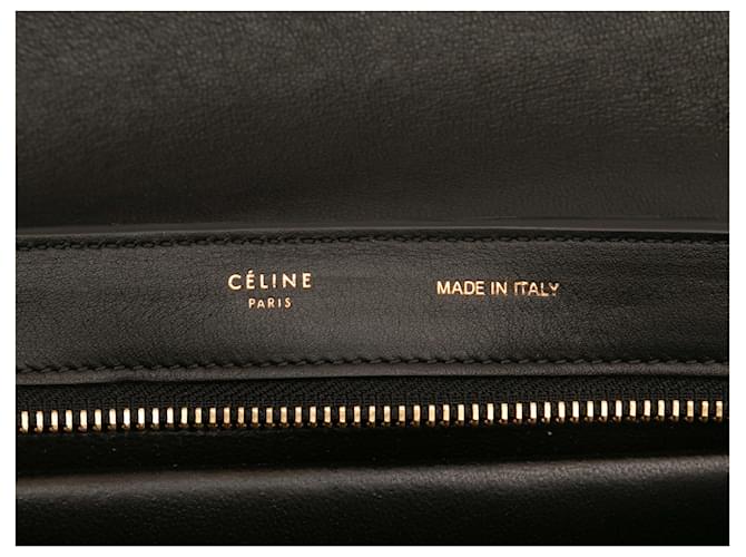 Céline Borsa Trapeze Celine nera Blu - vista 6