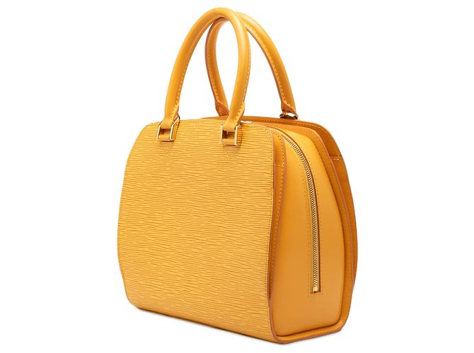 Borsa Louis Vuitton Epi Pont Neuf Gialla Giallo - vista 2