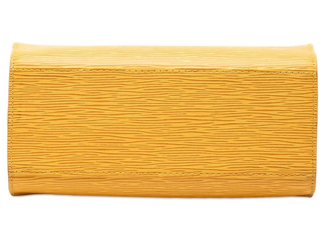 Borsa Louis Vuitton Epi Pont Neuf Gialla Giallo - vista 3