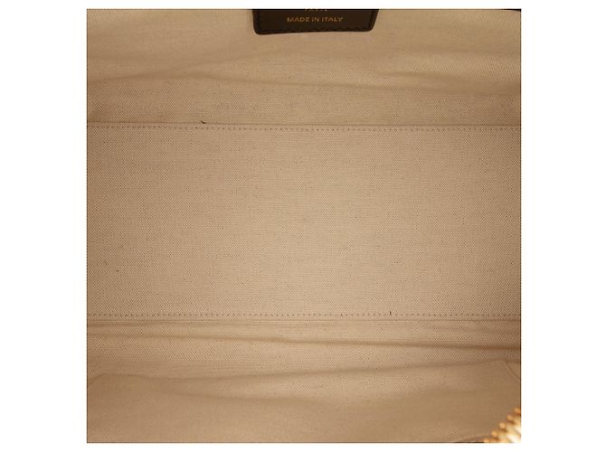 Borsa Bowling Dior Vibe Medium in pelle Cannage nera con cerniera Nero - vista 4