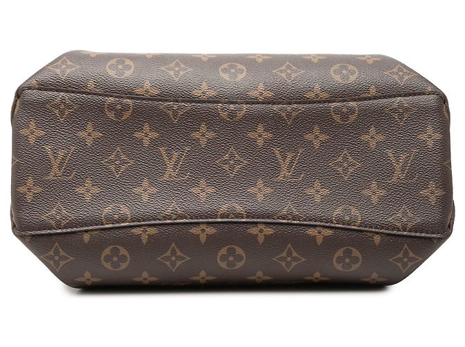 Borsa Satchel Louis Vuitton Monogram Rivoli PM Marrone - vista 3