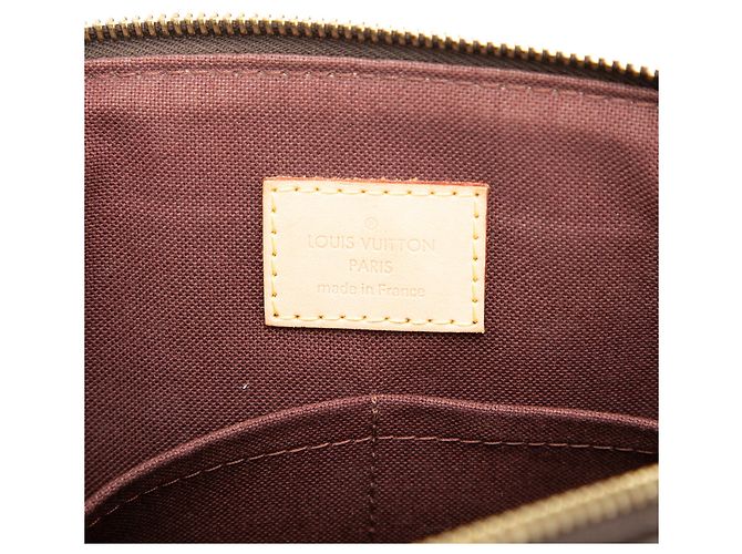 Borsa Satchel Louis Vuitton Monogram Rivoli PM Marrone - vista 5