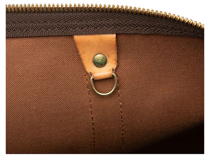 Borsa da viaggio Louis Vuitton Monogram Keepall 55 marrone - vista 8