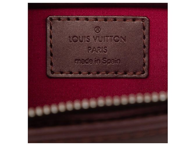 Borsa a tracolla Louis Vuitton Monogram Mat Alston rossa Rosso - vista 5