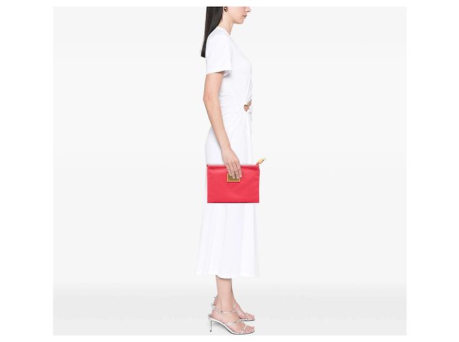 Louis Vuitton Antigua Pochette Plat PM Pouch Rosa Pink - Ansicht 7
