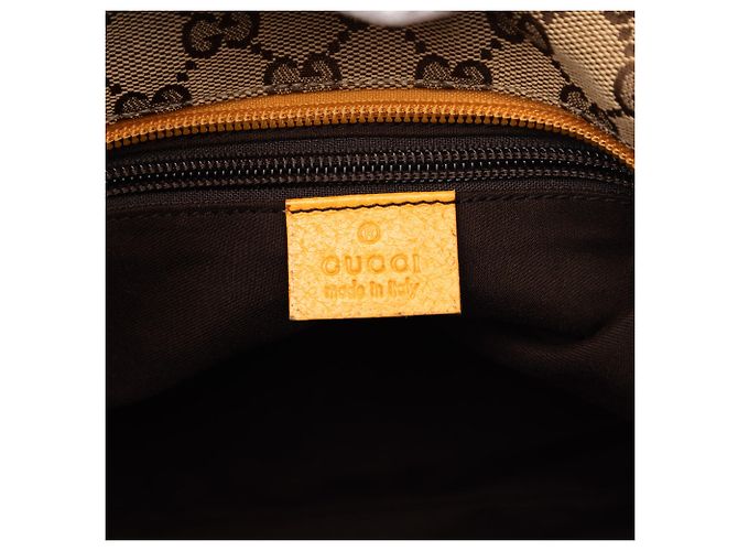 Tote Gucci GG Canvas Web Beige - vista 5