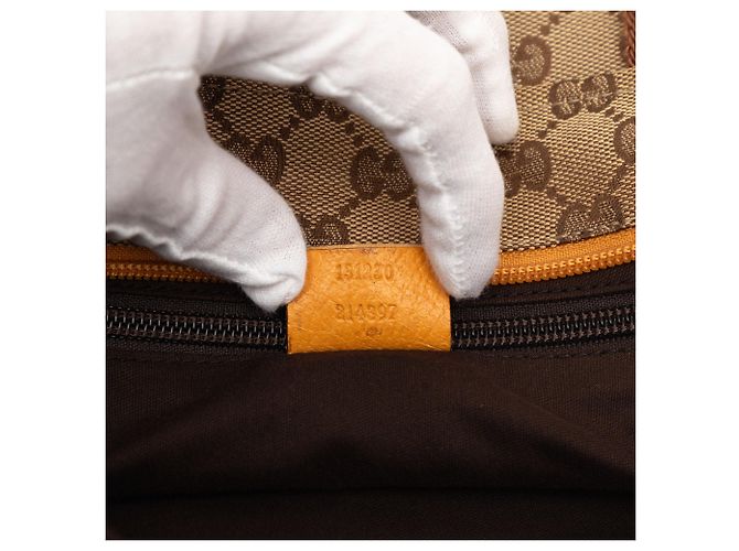 Tote Gucci GG Canvas Web Beige - vista 6