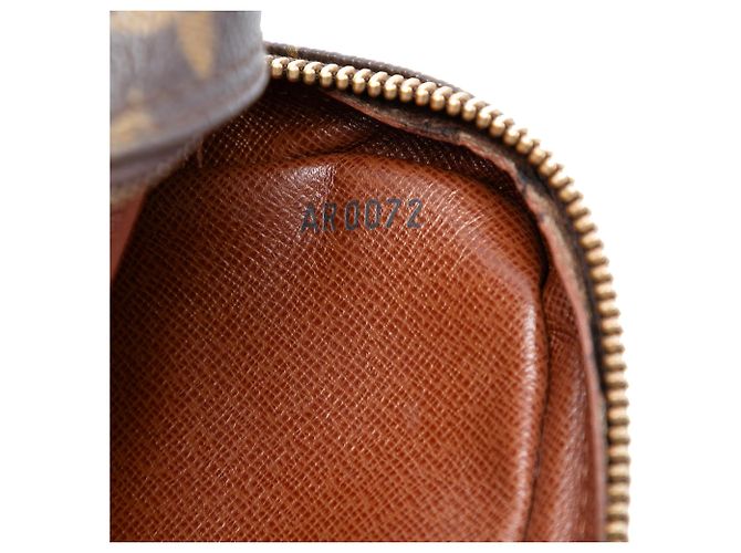 Borsa a tracolla Louis Vuitton Monogram Amazone Marrone - vista 5