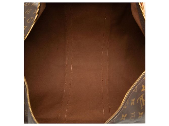Borsa da viaggio Louis Vuitton Monogram Keepall 55 marrone - vista 4