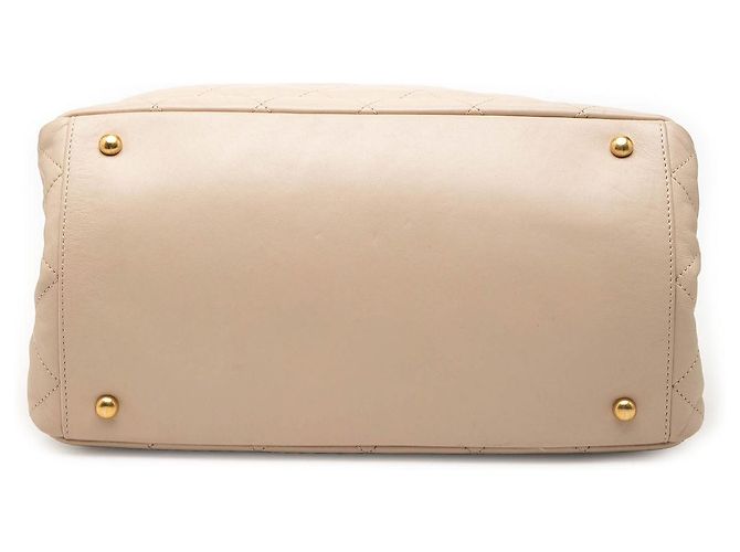 Borsa Chanel Small Quilted Calfskin In The Mix Beige - vista 3