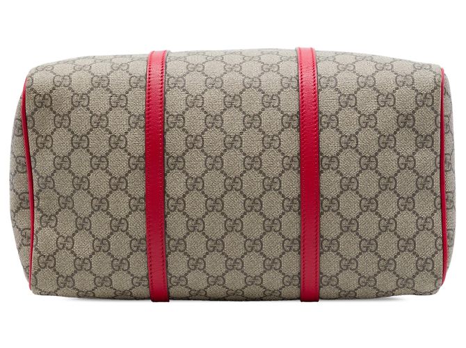 Borsa satchel Gucci Medium GG Supreme Nice rossa Rosso - vista 3