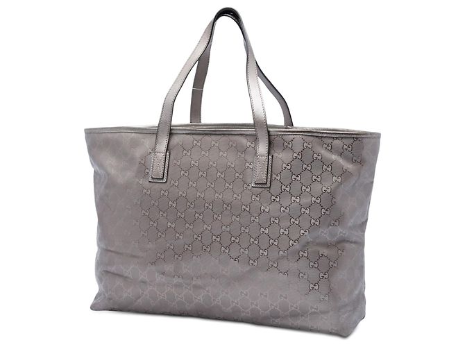 Tote Gucci Large GG Imprime Argento - vista 2