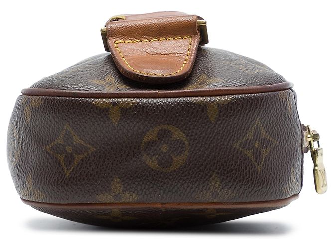 Borsa a tracolla Louis Vuitton Monogram Pochette Gange Marrone - vista 3