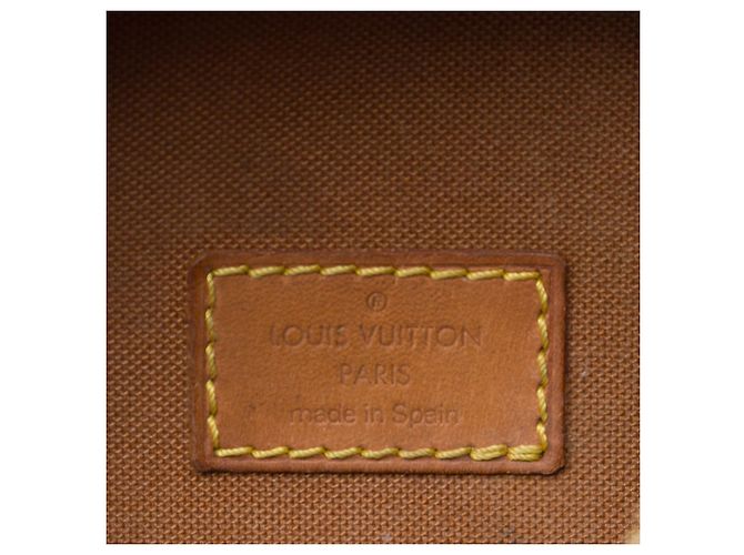 Borsa a tracolla Louis Vuitton Monogram Pochette Gange Marrone - vista 4