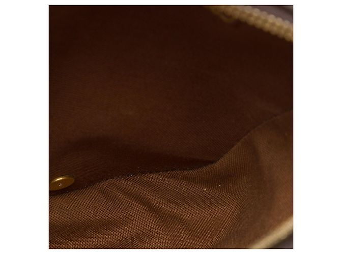 Borsa a tracolla Louis Vuitton Monogram Pochette Gange Marrone - vista 5