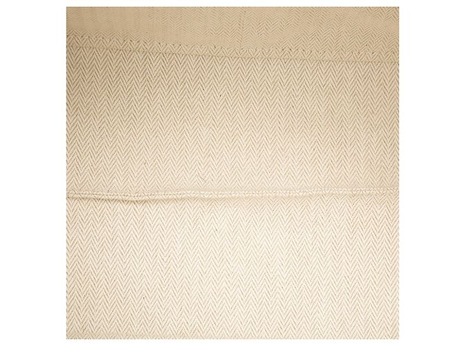 Borsa Vanity Case Hermès Large Toile Bride A Brac Cabriole Beige - vista 4