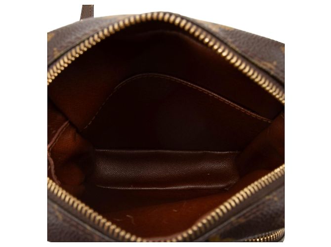 Borsa a tracolla Louis Vuitton Monogram Amazone Marrone - vista 4