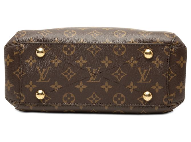 Borsa Satchel Louis Vuitton Monogram Montaigne BB Marrone - vista 3