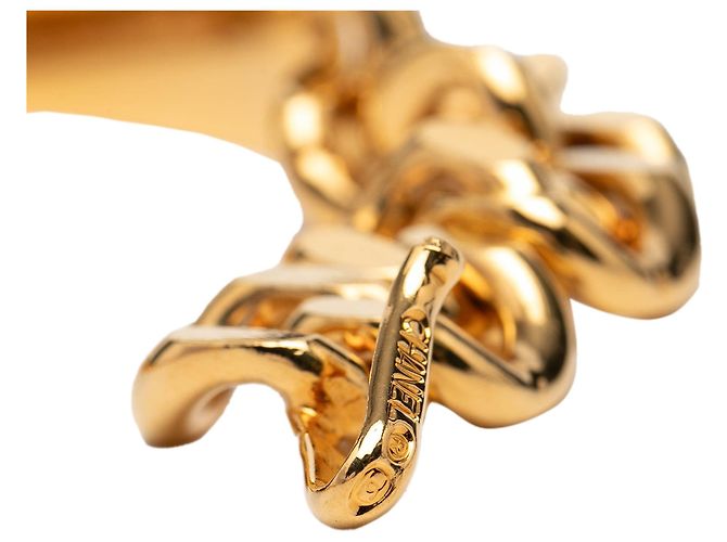 Cintura a catena con medaglione CC Chanel dorata D'oro - vista 5