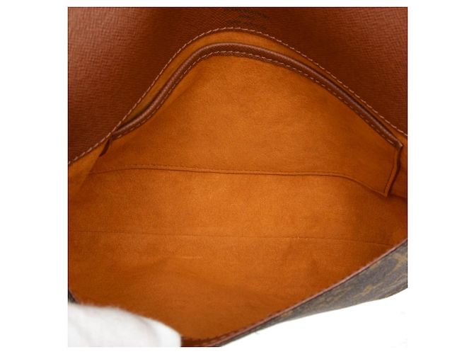 Borsa a tracolla Louis Vuitton Monogram Musette Tango marrone con tracolla corta - vista 4