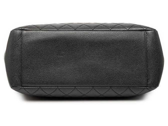 Borsa Grand Shopping Tote Chanel Caviar Nera Nero - vista 3