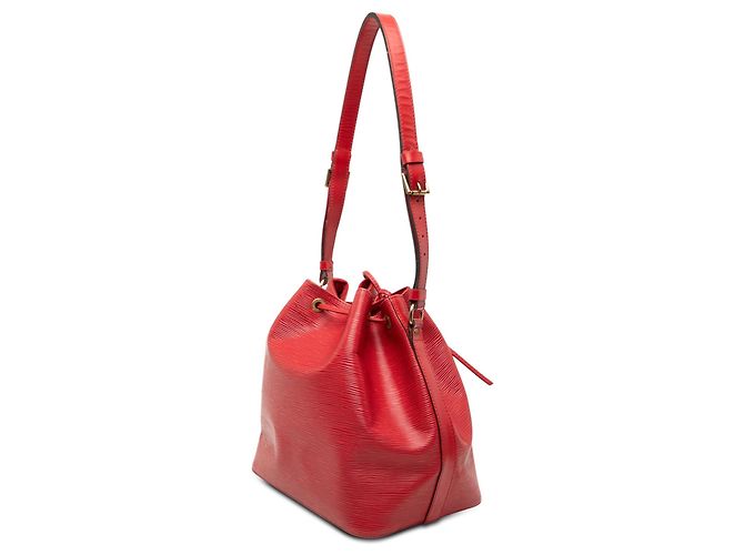 Borsa a secchiello Louis Vuitton Epi Petit Noe rossa Rosso - vista 2