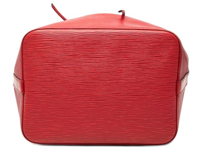 Borsa a secchiello Louis Vuitton Epi Petit Noe rossa Rosso - vista 3