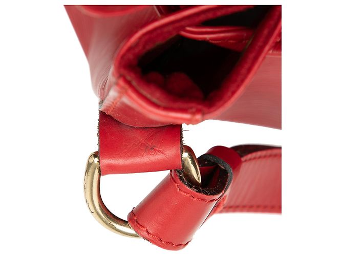 Borsa a secchiello Louis Vuitton Epi Petit Noe rossa Rosso - vista 6
