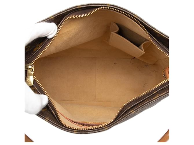 Louis Vuitton Monogram Looping GM Schultertasche Braun - Ansicht 4