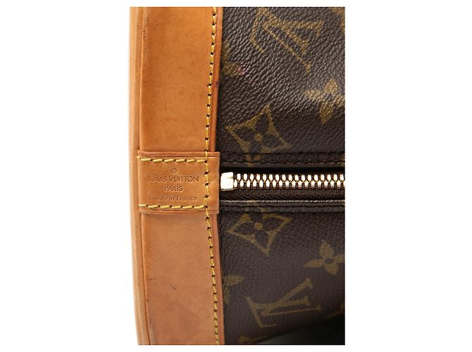 Borsa Louis Vuitton Monogram Alma PM Marrone - vista 5
