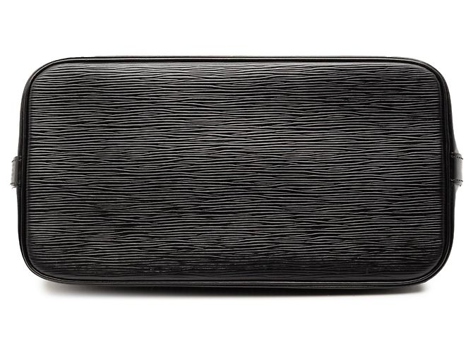 Bolso de mano Louis Vuitton Epi Alma PM Negro - vista 3