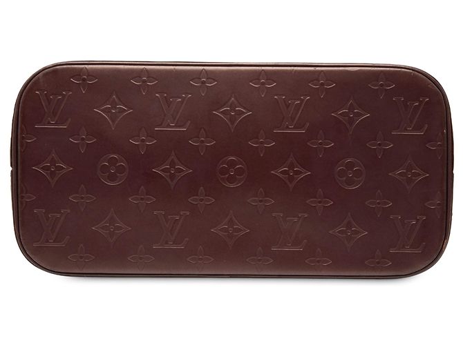 Borsa Tote Louis Vuitton Monogram Mat Stockton rossa Rosso - vista 3