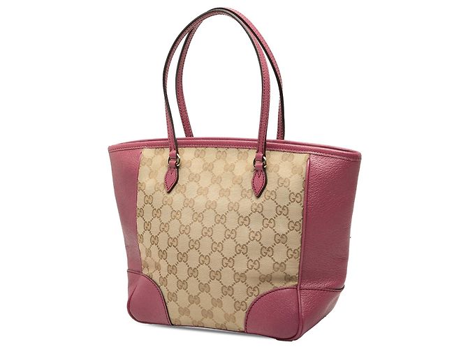 Borsa Tote Gucci GG Canvas Bree marrone - vista 2