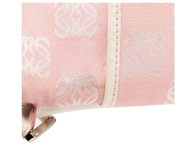Borsa a tracolla LOEWE Anagram Canvas Rosa - vista 7