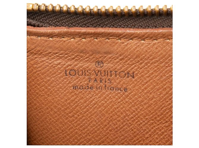 Borsa Business Portfolio Poche Documents Monogram Louis Vuitton Marrone - vista 5