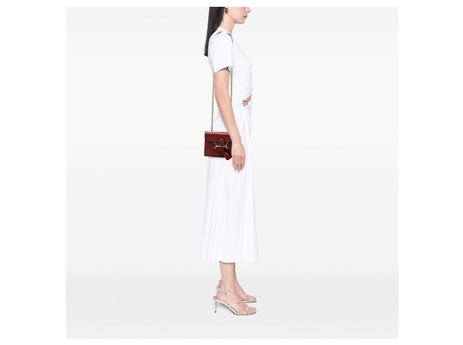 Borsa a tracolla Mini Microguccissima Emily rossa Gucci Rosso - vista 7