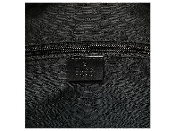 Bolso de hombro Gucci de nailon negro - vista 5