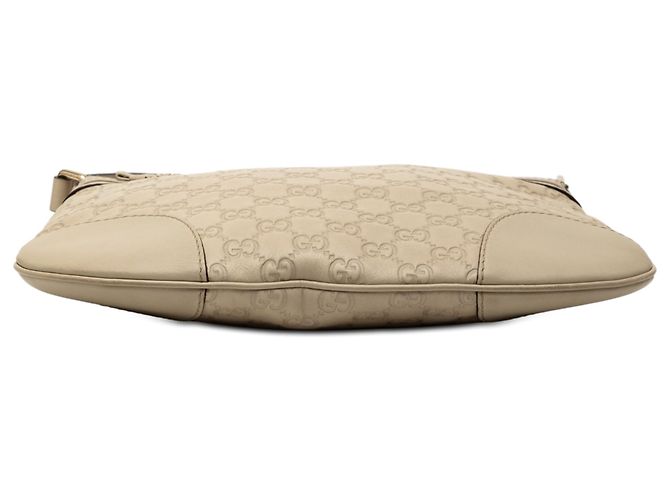 Borsa a tracolla Gucci Guccissima Mayfair Beige - vista 3