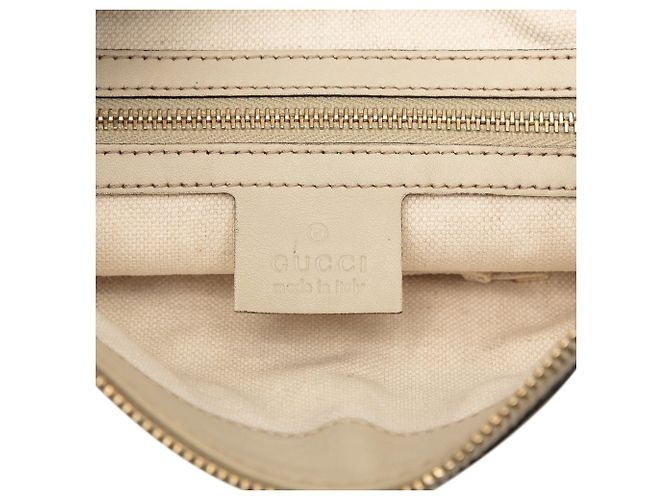 Borsa a tracolla Gucci Guccissima Mayfair Beige - vista 5