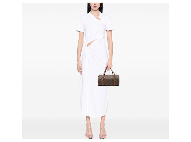 Borsa a mano Louis Vuitton Monogram Papillon 26 Marrone - vista 7