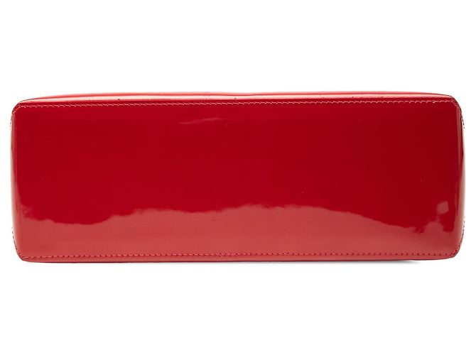 Borsa Louis Vuitton Monogram Vernis Wilshire PM rossa Rosso - vista 3