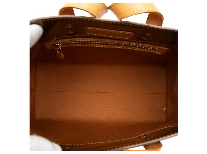 Louis Vuitton Monogram Vernis Reade PM Handtasche Braun - Ansicht 4