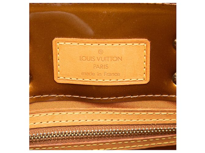 Louis Vuitton Monogram Vernis Reade PM Handtasche Braun - Ansicht 5