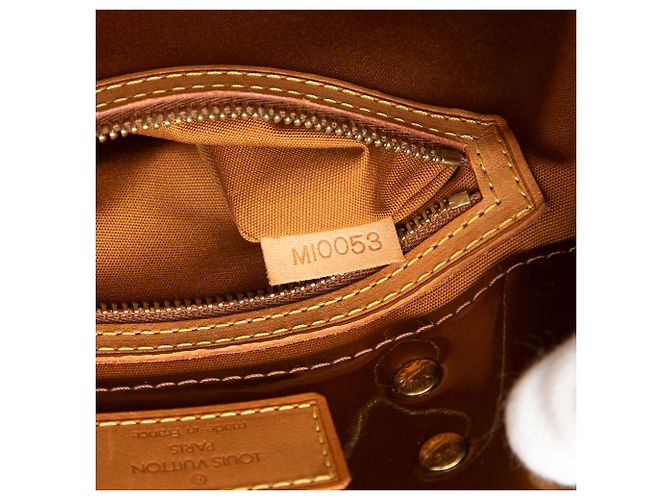 Louis Vuitton Monogram Vernis Reade PM Handtasche Braun - Ansicht 6