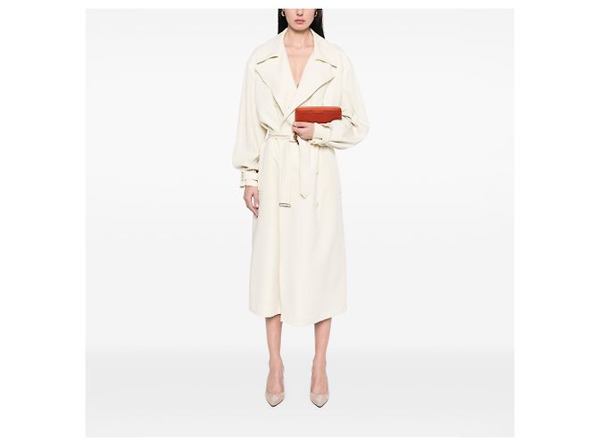 Bamboo Portafoglio Gucci in pelle arancione con zip e bambù - vista 7