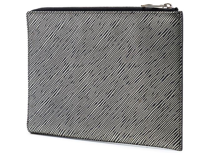 Borsa a Pochette Louis Vuitton Epi Essential V Argento - vista 2