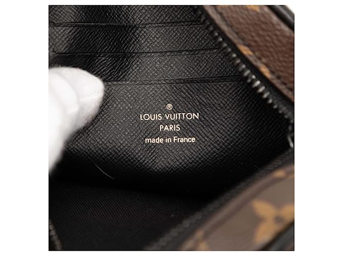 Borsa a tracolla Louis Vuitton Monogram Macassar Christopher marrone - vista 5