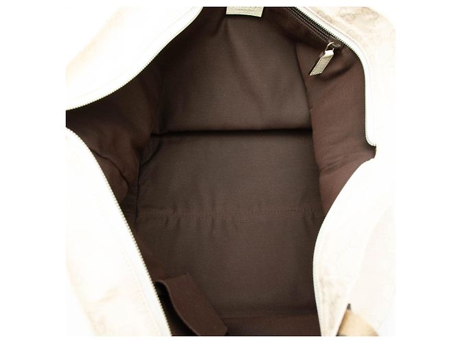 Tote Gucci GG Canvas Web Marrone - vista 4