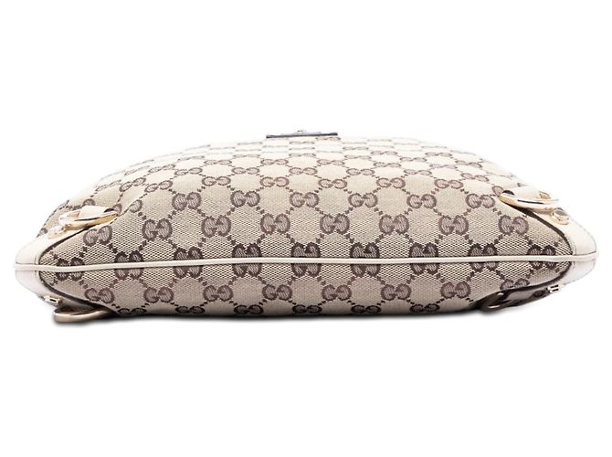 Borsa a tracolla Gucci GG Canvas Abbey D Ring Beige - vista 3
