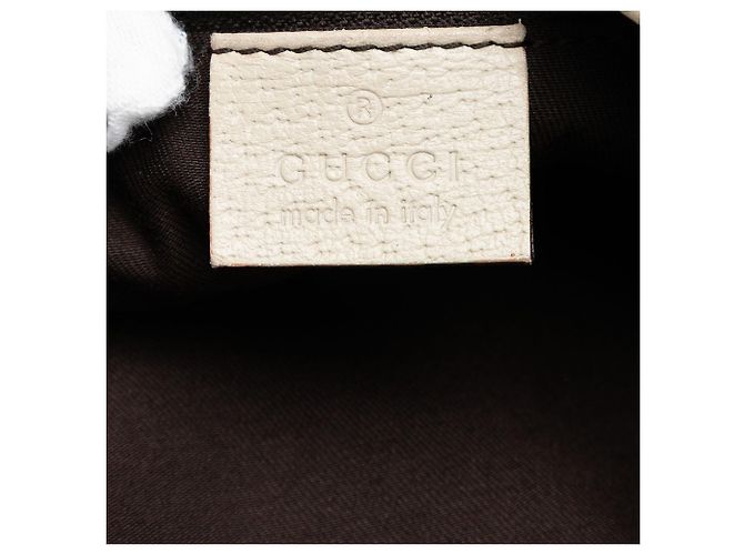 Borsa a tracolla Gucci GG Canvas Abbey D Ring Beige - vista 5